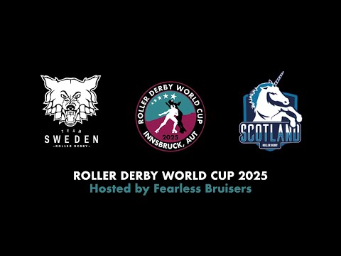 Roller Derby World Cup 2025 SWEDEN vs SCOTLAND