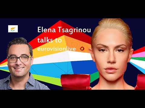 🇨🇾 Interview with Elena Tsagrinou from Cyprus ( @ Eurovision in Rotterdam 2021 )