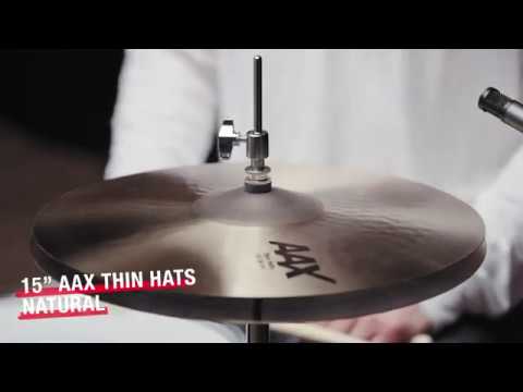 Sabian 15 Inch AAX Thin Hats