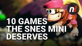 10 SNES Games That Should Be on the SNES Mini But Aren't
