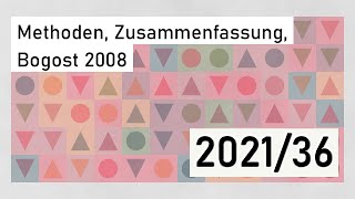 Wochenrückblick 2021/36: Linting, Narrative Truth, Vertrauen, Unit Operations (Bogost)