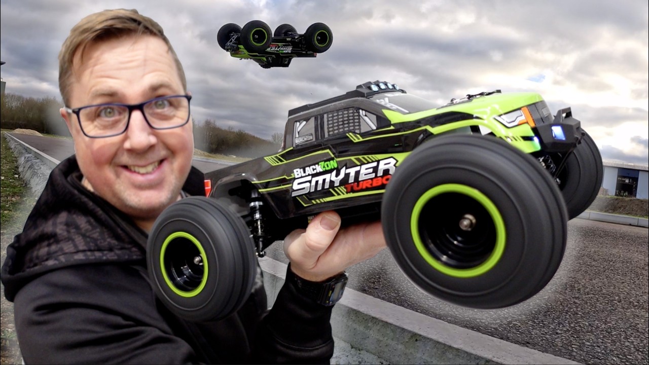 RC auto Smyter DB Turbo 3S Brushless 1/12 4WD Desert Buggy, zelená