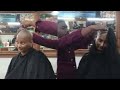 Beautiful Young College Girl Headshave In Barber Shop Saloon Shop Mottai Gundu Headshave