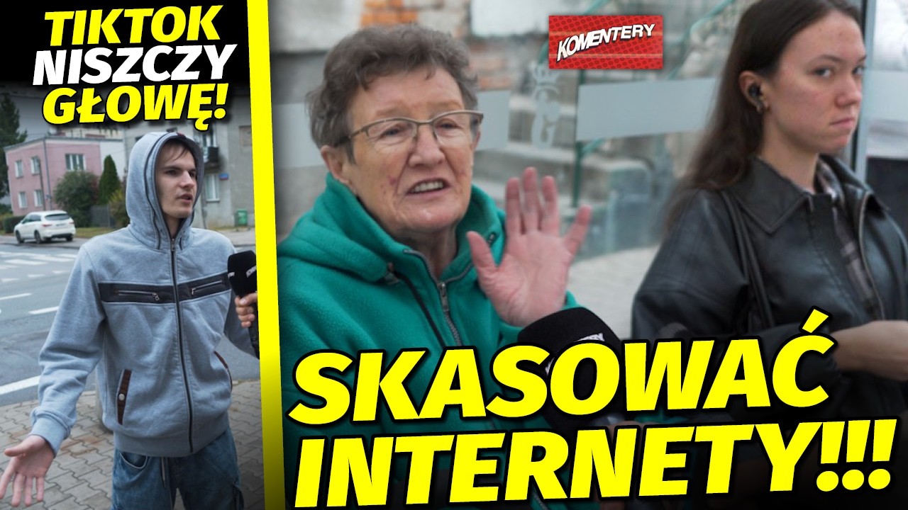 ZAKAZAĆ DZIECIOM TIKTOKA! POLACY BOJĄ SIĘ O MŁODYCH | KOMENTERY