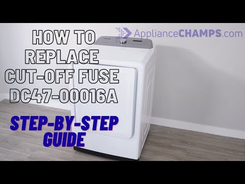 Samsung Dryer Not Starting - How to Diagnose and Replace Thermal Fuse DC47-00016A