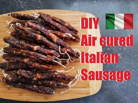 Italian dry cured sausage recipe