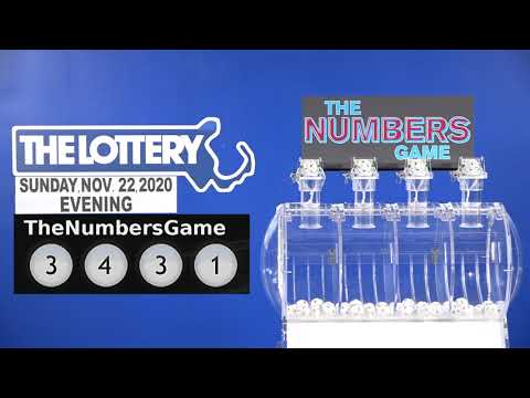 Evening Numbers Game Drawing: Sunday, November 22, 2020