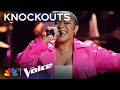 AZÁN Shows Off Impressive Range on Anita Baker's "Caught Up in the Rapture" | The Voice Knockouts