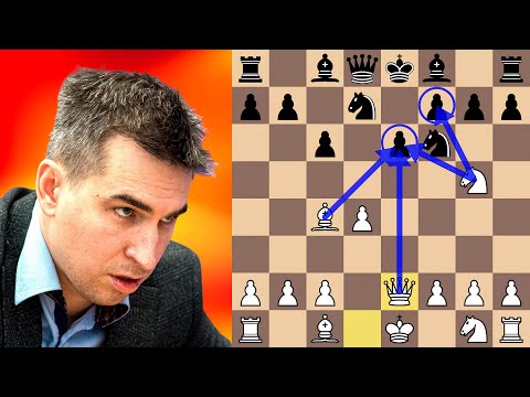 Dmitry Andreikin Crushes the Caro Kann in 23 Moves