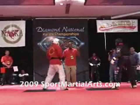Ray McCallum v Jamal Albini - Men's team sparring - 2009 Diamond Nationals