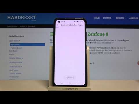How to Join to Android Beta Program in ASUS Zenfone 8
