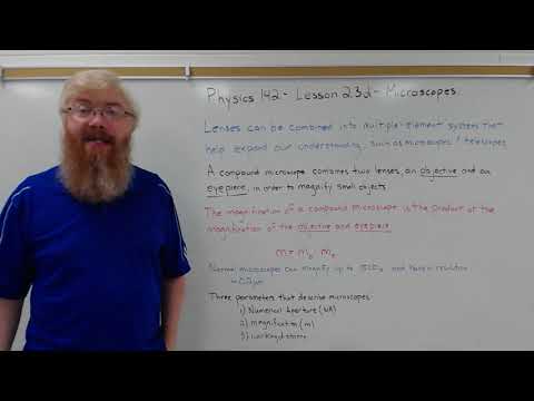 Physics 142 - Lesson 2.3d - Microscopes