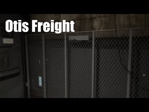 Vintage Otis Traction Freight Elevators @ The Crown Center - Kansas City, MO