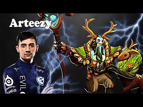 Arteezy - Nature's Prophet Offlane vs SumaiL Invoker | Dota 2 7.27d Gameplay