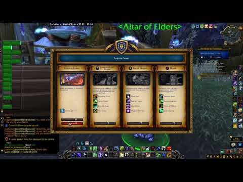 The Altar of Elders | Patch 8.1 Warfront: Darkshore