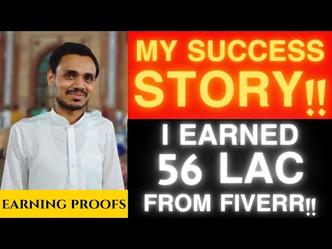 How I earned 56 Lac from Fiverr | My success story | Fiverr Earning proofs | Fiverr Gig Ranking 2021