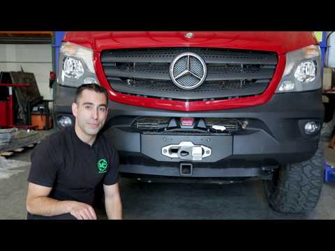 Van Compass Mercedes Sprinter Winch Bumper