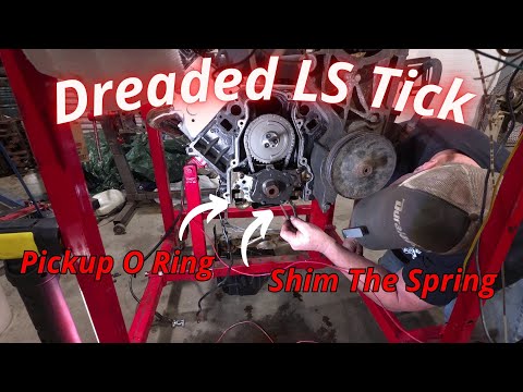 Can I Make This Junkyard LS With An HEI Distributor Stop Ticking???