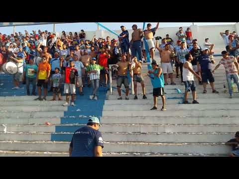 Alentando como siempre pese al calor en la victoria de Atlético concepción 2 a 1. (HD)