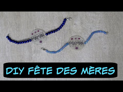 Bracelet Fête des mères en Plastique Fou !