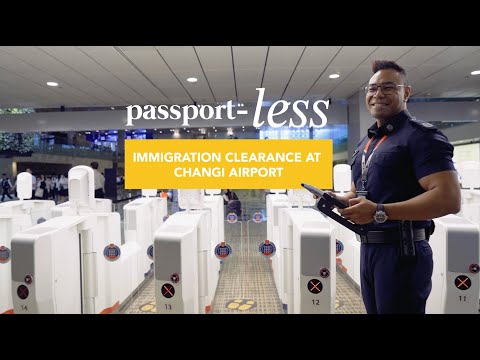 Passport-less Immigration Clearance at Changi Airport