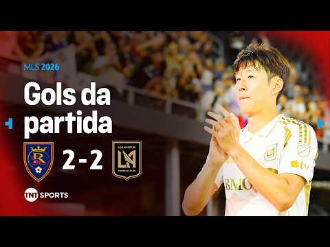 SHOW DE SON, GOLAÇO E FALHA DO GOLEIRO! REAL SALT LAKE 2X2 LAFC | MLS 2026