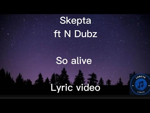 Skepta ft N Dubz - So alive Lyric video
