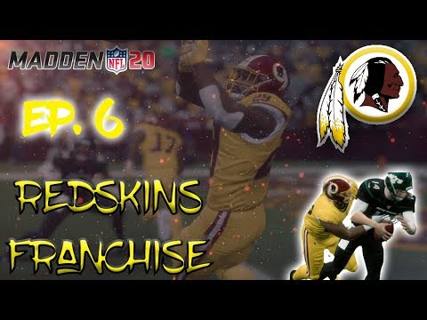 HASKINS HAS TO STEP UP!!! | Madden 20 Washington Redskins Franchise Rebuild | Ep6 at Bills, vs Jets
