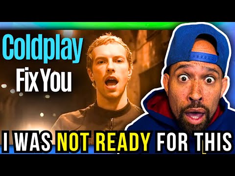 Rapper FIRST time REACTION to Coldplay - Fix You!! This took me on a trip...
