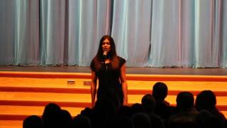 Land O' Lakes High School Chorus Solo - Almost is Never Enough