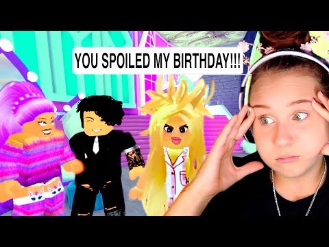 My Hater Spoiled My Birthday With The Worst Makeover Ever - roblox royale high ruby rube