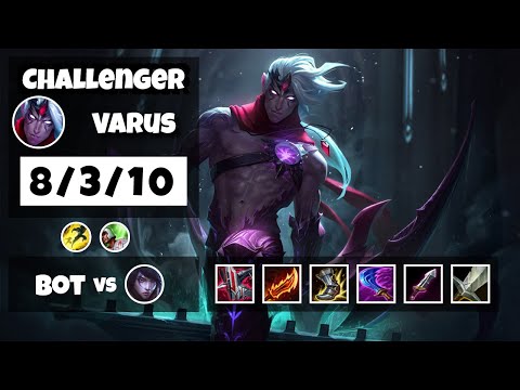 Varus vs Aphelios BR Challenger BOT (8/3/10) - v11.17