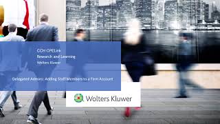 CCH CPELink – Adding Firm Staff
