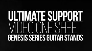 Genesis Series Guitar Stands from Ultimate Support