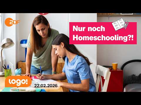 Unterricht zuhause: Was spricht dafür und was dagegen? | logo!-Nachrichten vom 22.02.26
