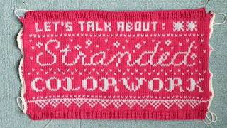 Let&#39;s talk about STRANDED COLORWORK | Knitting Q&amp;A | PAPER TIGER