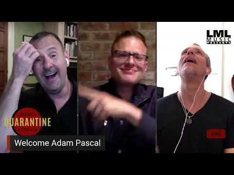 Quarantine, Cabaret, and Cocktails Episode 7 with Adam Pascal and Aaron Lazar