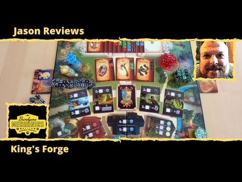 Jason's Board Game Diagnostics of King's Forge + Gold Expansion