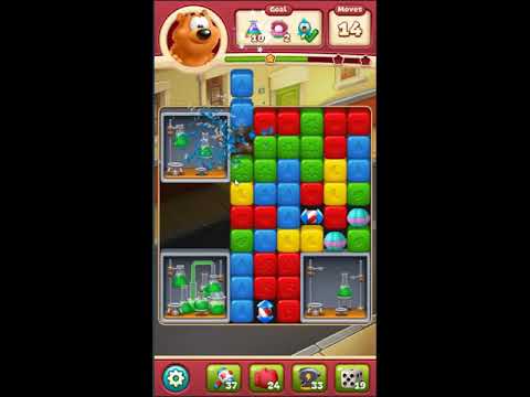 Toon Blast Level 2296 - NO BOOSTERS 🐻🐺🐱 | SKILLGAMING ✔️