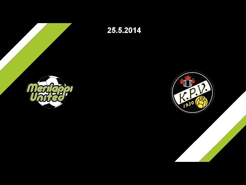 Merilappi United B - KPV B, 25.5.2014