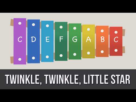 How to play Twinkle Twinkle Little Star on a Xylophone (Tutorial)