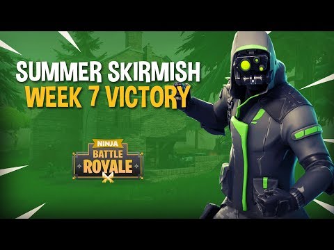 Summer Skirmish Week 7 Victory!! - Fortnite Tournament Gameplay - Ninja & Dr Lupo Video