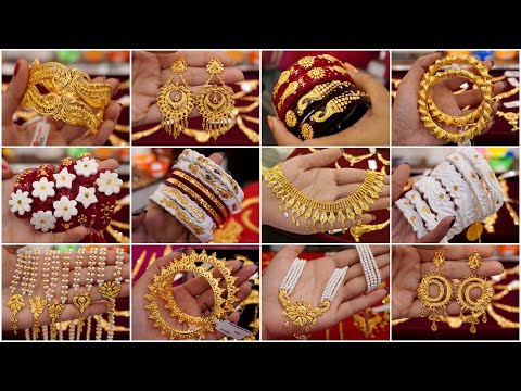 WEDDING DHAMAKA🔥 Matro 1 Gram theke Halka Necklace/Bala/Sakha/Pola/Top Earrings/Kanbala/Chain 40