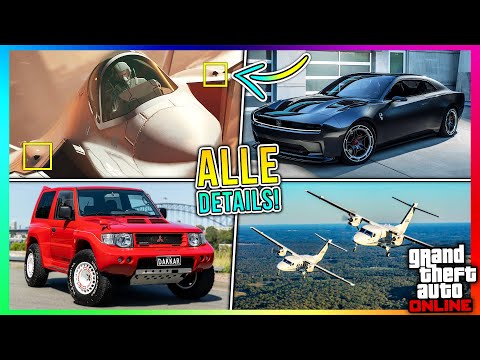 Alle NEUEN FAHRZEUGE + DETAILS aus dem neuen GTA 5 DLC erklärt! | GTA Online News Deutsch