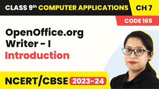OpenOffice.org Writer- I - Introduction | Class 9 Computer Applications Chapter 7