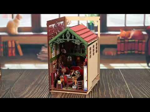 Mô hình lắp ráp Book Nook "Cat Affairs Bureau"