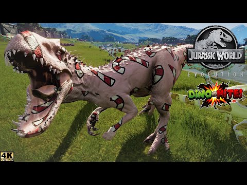 CANDY DINOSAUR BATTLE | DINOSAUR BATTLE ROYALE | JURASSIC WORLD | JURASSIC PARK