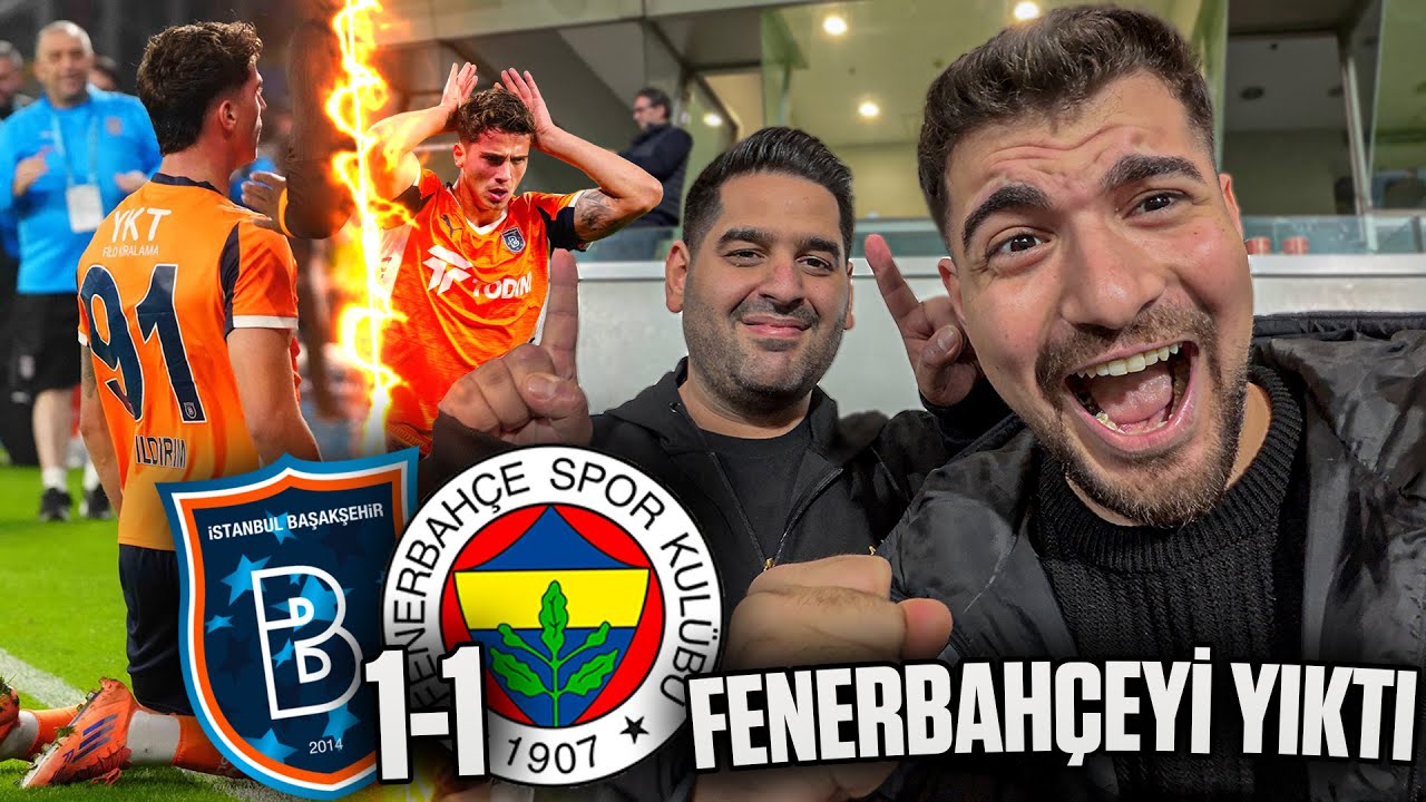 BERTUĞ ATTI STADYUM YIKILDI 🔥 FB'LİLER STADI TERK ETTİ | Başakşehir 1-1 Fenerbahçe Stad Vlog