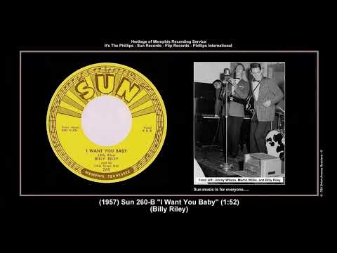 Thumbnail for *(1957) Sun 260-B ''I Want You Baby'' Billy Riley & His Little Green Men by The Sound, Jerry Lee Lewis, Composer