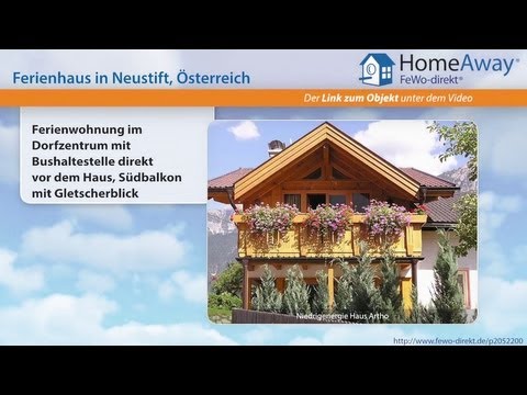 Tirol: Ferienwohnung im Dorfzentrum mit Bushaltestelle direkt vor dem Haus - FeWo-direkt.de Video